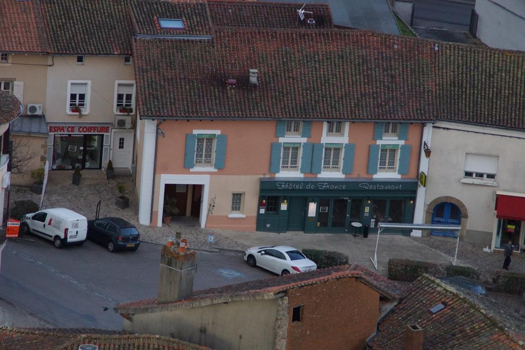 Logis Hotel De France Rochechouart Dış mekan fotoğraf