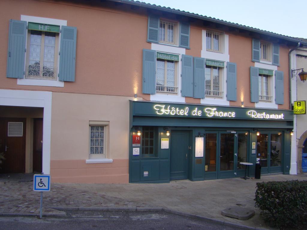 Logis Hotel De France Rochechouart Dış mekan fotoğraf